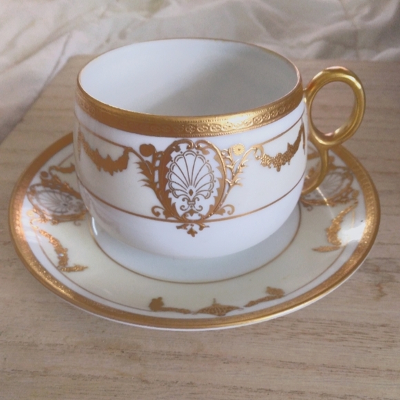 Noritake handpainted gold gilded tea cup - Picture 1 of 15